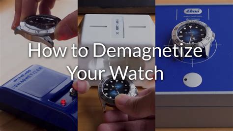 demagnetize panerai|watch demagnetizer price.